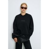 Lufian 122030027 Alıce Kadın Örme Kadın Sweatshirt - Siyah