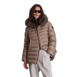 Lufian 122120039 Elit Bej Kaz Tüyü Kadın Mont