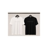 Lufian 2 Li Set Oysho Kumaş Premium Kalite Yazlık Kısa Kollu Oversize Erkek Tişört / T-shirt