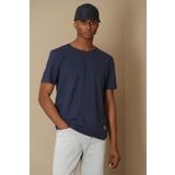 Lufian 627111020134 Junya Basic Lacivert Erkek T-shirt