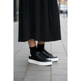 Lufian AD-5282 Siyah Kadın Comfort Günlük Sneaker Ayakkabı