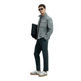 Lufian Alex Smart Chino Pantolon Slim Fit, 50, 111190348, Yeşil, Erkek