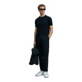 Lufian Alex Smart Chino Pantolon Slim Fit Siyah, 56, VSK-AST08974, SİYAH, Erkek