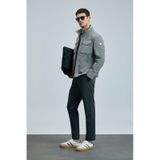 Lufian Alex Smart Erkek Chino Pantolon Slim Fit Yeşil Yeşil 111190348100600 Yeşil