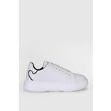Lufian AMY HAKİKİ DERİ 5CM KALIN TABAN SNEAKER SPOR AYAKKABI