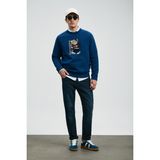 Lufian Andrea Spor Jean Erkek Pantolon Slim Fit Mavi - 34 - 32