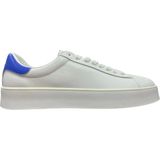 Lufian Anton Erkek Hakiki Deri Sneaker Beyaz Mavi 111230254