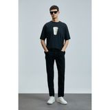 Lufian Anton Smart Jean Erkek Pantolon Slim Fit Siyah - Black - 34 - 30