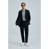 Lufian Asel Spor Erkek Blazer Ceket Slim Fit Siyah - 50