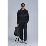 Lufian Barder Erkek Basic Gömlek Slim Fit Lacivert - XL
