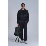 Lufian Barder Erkek Basic Gömlek Slim Fit Lacivert