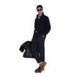 LUFIAN Barena Basic Gömlek Slim Fit, L, 112010666100200, Lacivert, Erkek