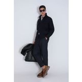 Lufian Barena Erkek Basic Gömlek Slim Fit Lacivert