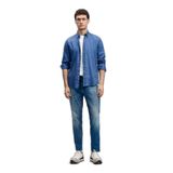 Lufian Beneflec Smart Erkek Jean Pantolon, Slim Fit, Mavi, 34/30 Beden