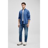 Lufian Beneflec Smart Jean Erkek Pantolon Slim Fit Mavi - 34 - 32
