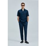 Lufian Bert Erkek Basic Gömlek Comfort Fit Lacivert