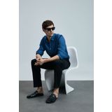 Lufian Bert Smart Erkek Chino Pantolon Slim Fit Siyah
