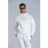 Lufian Brave Erkek Sweatshirt Kırık Beyaz