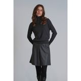 Lufian Burnaby Kadın Kazak - Antrasit - 2XL
