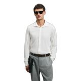 Lufian Carl Basic Gömlek Regular Fit, 2XL, 112010668, Beyaz, Erkek