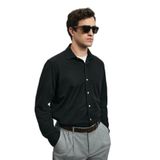 Lufian Carl Basic Gömlek Regular Fit, XL, 112010668, Siyah, Erkek