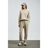 Lufian Cessıe Örme Kadın Eşofman Altı Bej - XS