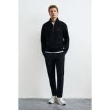 Lufian Chase Erkek Sweatshirt Siyah