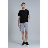 Lufian Chrıs Spor Erkek Chino Şort Slim Fit Gri