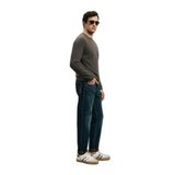 Lufian Chris Spor Jean, Slim Fit Erkek Kot Pantolon, Mavi, 32/30 Beden