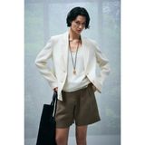Lufian Clara Kadın Triko Atlet Krem - XL