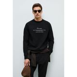 Lufian Cole Erkek Sweatshirt Siyah