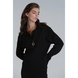 Lufian Conventry Kadın Kazak Siyah - 2XL