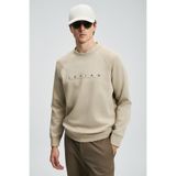 Lufian Cooper Erkek Sweatshirt Bej