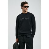 Lufian Cooper Erkek Sweatshirt Siyah