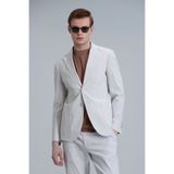 Lufian Cosby Spor Erkek Blazer Ceket Slim Fit Bej