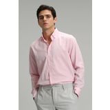 Lufian Danıel Smart Comfort Slim Fit Pembe Erkek Gömlek