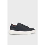 Lufian Dante Erkek Deri Sneaker Ayakkabı Lacivert