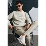 Lufian Dark Erkek Sweatshirt Ekru