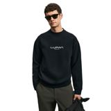 Lufian Dark Sweatshirt, XL, 112030182, Siyah, erkek