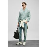 Lufian Davıd Smart Jean Erkek Pantolon Slim Fit Yeşil - 30 - 30