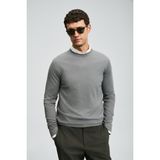 Lufian Dean Erkek Kazak - Gri - 4XL