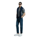 Lufian Eduard Smart Erkek Jean Pantolon, Slim Fit, Mavi, 33-32 Beden