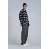 Lufian Erkek Basic Slim Fit Gömlek, Lacivert, XXL, Basic Gömlek