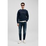 Lufian Erkek Benedıc Smart Slim Fit Jean Pantolon 111200222 Koyu Lacivert