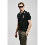 Lufian Erkek Brady Smart Polo T-Shirt 111040245 Siyah - XL