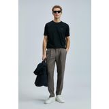 Lufian Erkek Bran Modern Grafik T-Shirt 111020262 Siyah