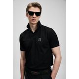 Lufian Erkek Carter Smart Polo T-Shirt 111040233 Siyah