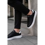 Lufian Erkek Casual Sneaker Hakiki Deri Siyah Günlük Ayakkabı