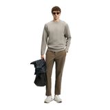 Lufian Erkek Daren Smart Slim Fit Chino Pantolon 112190340 Toprak