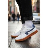 Lufian Erkek Deri Sneaker Ayakkabı Beyaz